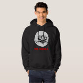 Ich Gusta Raserei-Gesicht Meme Hoodie (Vorne ganz)