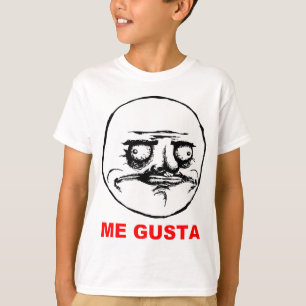 Ich Gusta Raserei-Gesicht Meme T-Shirt