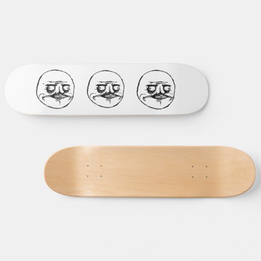 Ich Gusta Skateboard (Horizontal)