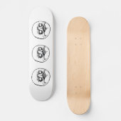 Ich Gusta Skateboard (Vorderseite)