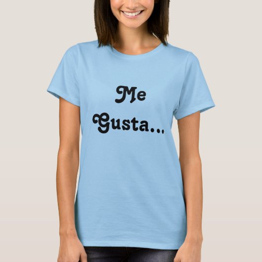 Ich gusta T-Shirt (Vorderseite)