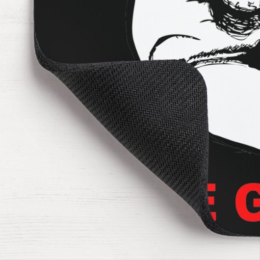 Ich Gusta (Text) Mousepad (Ecke)