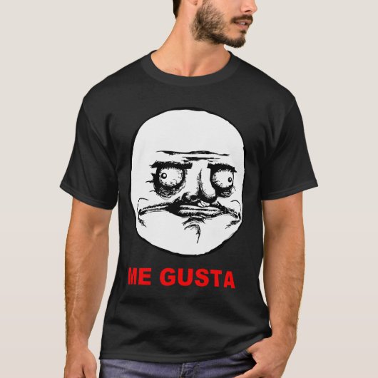 Ich Gusta (Text) T-Shirt (Vorderseite)