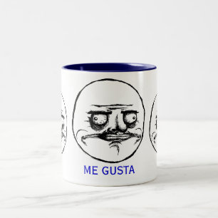 ICH GUSTA ZWEIFARBIGE TASSE