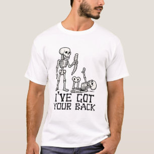 Ich hab deinen Rücken Skelette Wirbelsäule Lustige T-Shirt