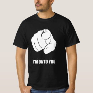 Ich hab dich im Visier - Finger zeigen, spielerisc T-Shirt