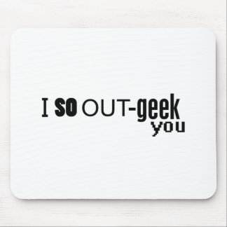 Ich hab dich so ausgetrunken mousepad