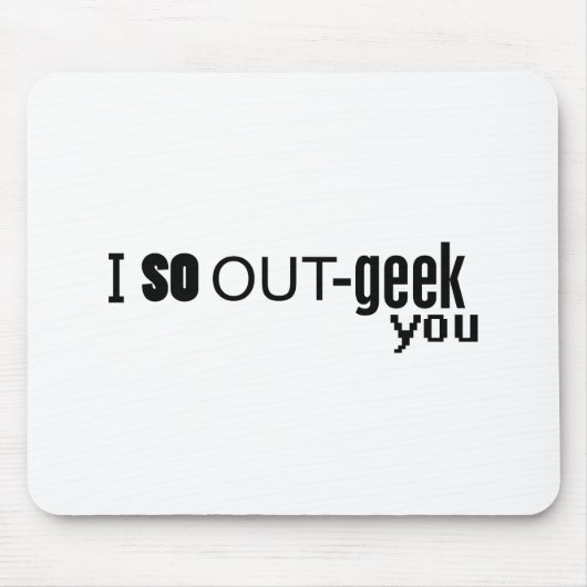 Ich hab dich so ausgetrunken mousepad (Vorne)