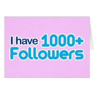 Ich habe 1000+ Nachfolger