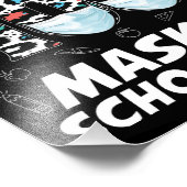 Ich habe 100 maskierte Schultage überlebt Fotodruck (Ecke)