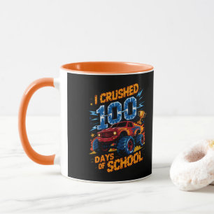 Ich habe 100 Schultage geschafft Tasse