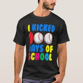 Ich habe 100 Tage des Baseball-Sportspielers in de T-Shirt