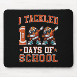 Ich habe 100 Tage des Schul-Fußball-Dabbing 100 t Mousepad