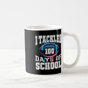 Ich habe 100 Tage Fußball-Boys Kinder 100 Tage am Kaffeetasse