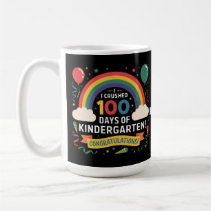 Ich habe 100 Tage Kindergarten Customize geschafft Kaffeetasse