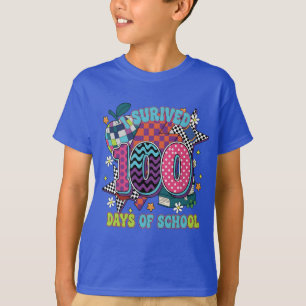 Ich habe 100 Tage Rückkehr zur farbenfrohen Schule T-Shirt