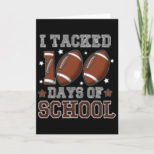 Ich habe 100 Tage Schule zurückgelegt Lehrerin Sch Karte