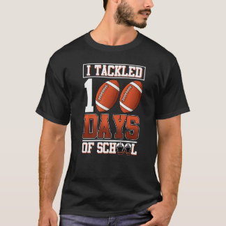 Ich habe 100 Tage Schulfußball 100. T-Shirt