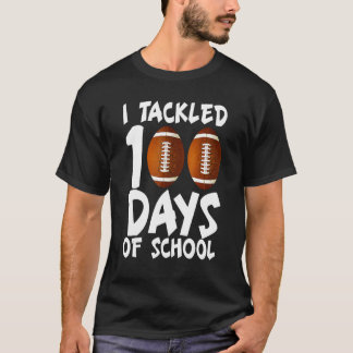 Ich habe 100 Tage Schulfußball 100. T-Shirt