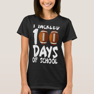 Ich habe 100 Tage Schulfußball 100. T-Shirt