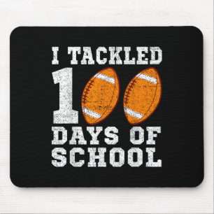 Ich habe 100 Tage Schulfußball 100 Tage Mousepad