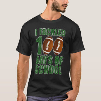 Ich habe 100 Tage Schulfußball 100 Tage T-Shirt
