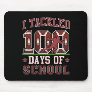 Ich habe 100 Tage Schulfußball bis zum 100. Mousepad