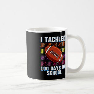 Ich habe 100 Tage Schulfußball-Jungen gekämpft 10 Kaffeetasse
