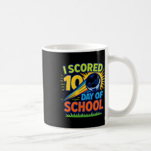 Ich habe 100 Tage Schulfußballfeier erzielt Kaffeetasse