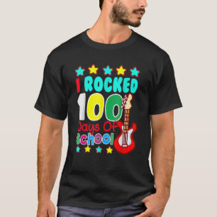 Ich habe 100 Tage Schulgitarre-Musik gerockt 100. T-Shirt