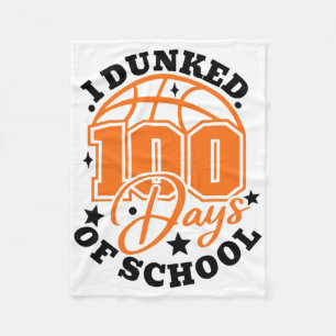 Ich habe 100 Tage Schulkunde 100 Tage lang 100 Tag Fleecedecke