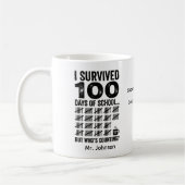 Ich habe 100 Tage überlebt Tasse (Links)