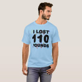Ich habe 110 Pfund Party verloren T-Shirt (Vorne ganz)