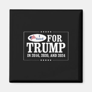 Ich habe 2016 für Trump gestimmt Magnet