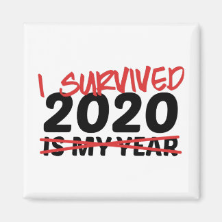 Ich habe 2020 überlebt magnet