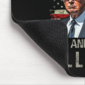 Ich habe 2024 für den Felon und den Hillbilly Trum Mousepad (Ecke)