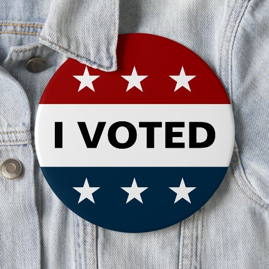 Ich habe 2024 gewählt button (Beispiel)