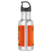 Ich habe 2025 überlebt edelstahlflasche (Rückseite)