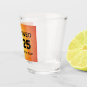 Ich habe 2025 überlebt schnapsglas (Rechts)