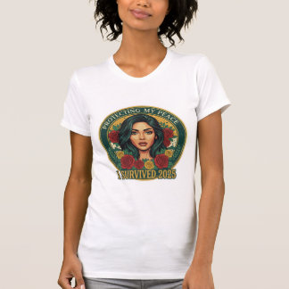 Ich habe 2025 überlebt T-Shirt – Stille Resilienz.
