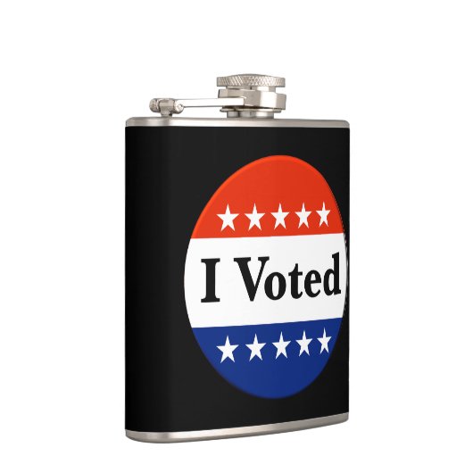 Ich habe 2026 gewählt flachmann (Rechts)