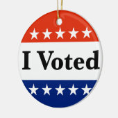 Ich habe 2026 gewählt keramik ornament (Links)