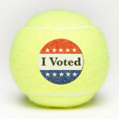 Ich habe 2026 gewählt tennisbälle (Vorderseite)