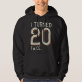 Ich habe 20 Mal gewechselt Hoodie (Vorderseite)