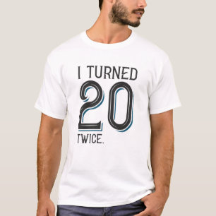 Ich habe 20 Mal gewechselt T-Shirt
