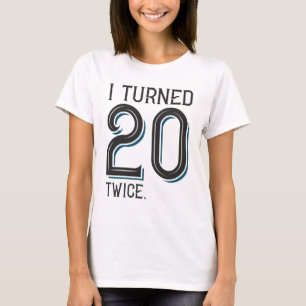 Ich habe 20 Mal gewechselt T-Shirt