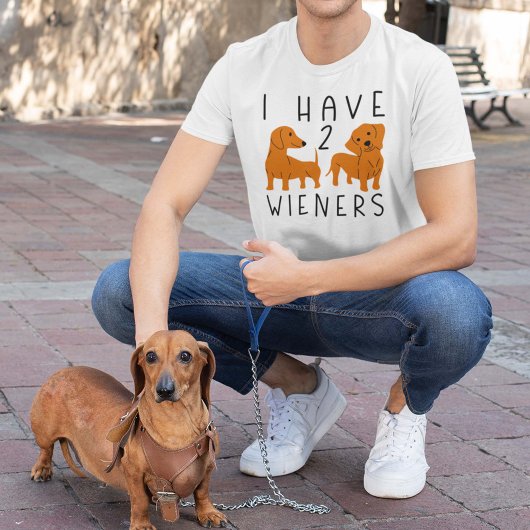 Ich habe 2 Dackeln T-Shirt