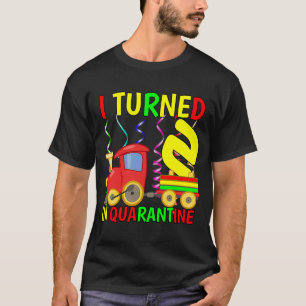 Ich habe 2 Jahre in Quarantäne 2. Geburtstag gedre T-Shirt