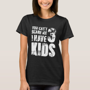 Ich habe 3 Kinder, die Mama Gra erziehen T-Shirt