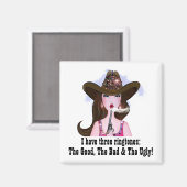 "Ich habe 3 Klingeltöne: Das Gute, das Schlechte u Magnet (Vorderseite/Rückseite)